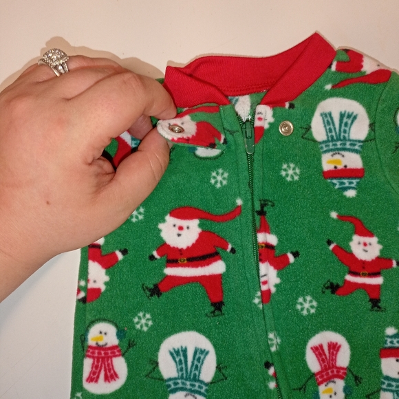 Christmas pj's 3 months Carter's - Picture 11 of 13